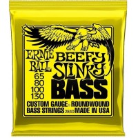 SET CORZI CHITARA BASS ERNIE BALL Nickel Wound Bass Beefy Slinky 65-130