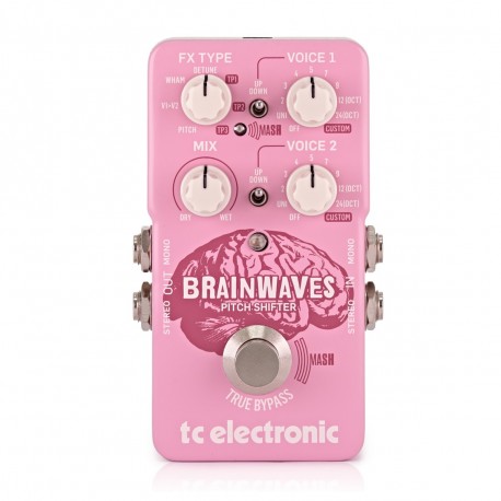 PROCESOR CHITARA TC ELECTRONIC BRAINWAVES PITCH SHIFTER
