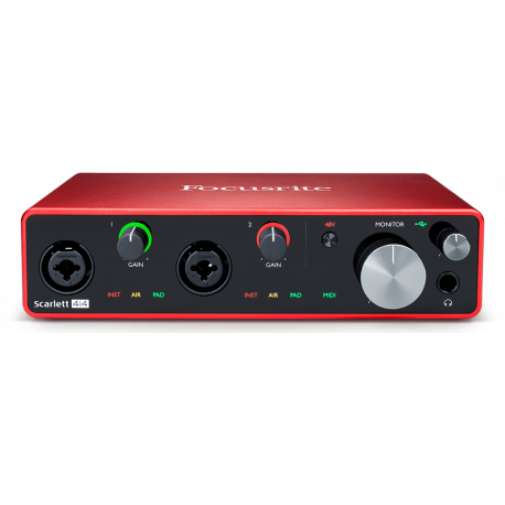 INTERFATA AUDIO FOCUSRITE SCARLETT 4i4 3rd GEN