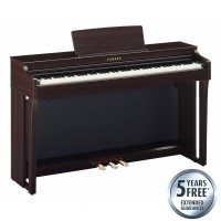 Pian Digital Yamaha Clavinova CLP-625R Rosewood, 88 Clape GH3X