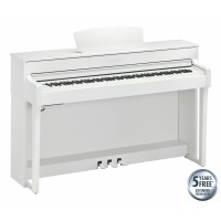 Pian Digital Yamaha Clavinova CLP-625WH Alb, 88 Clape GH3X