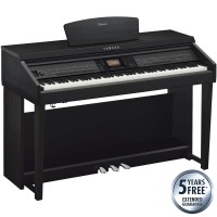 Pian digital Yamaha Clavinova CVP-701B Negru, 88 Clape GH3X