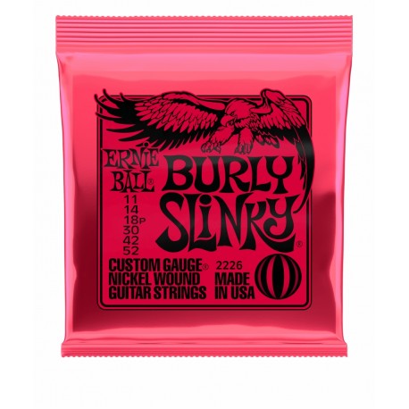 SET CORZI CHITARA ELECTRICA ERNIE BALL Nickel Wound Burly Slinky 11-52