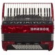 ACORDEON HOHNER BRAVO III 80 Red A16432