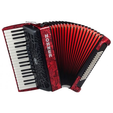 ACORDEON HOHNER BRAVO III 80 Red A16432