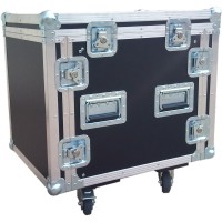 &ROLL CASE 10U/ 3 capace, cu roti (2 fixe, 2 reglabile)