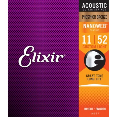 Corzi Chitara Acustica Elixir Strings 16027 11-52