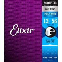 CORZI CHITARA ACUSTICA Elixir Strings 11100 13-56