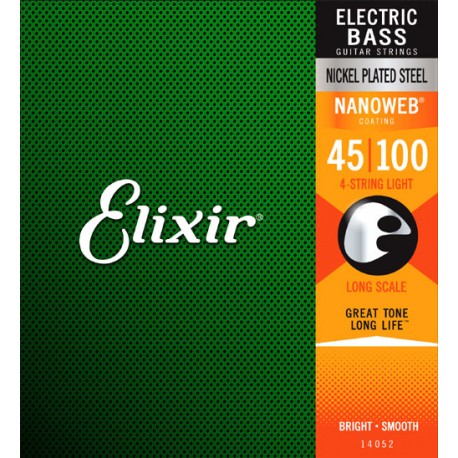 CORZI CHITARA BASS ELECTRICA Elixir Strings 14052 45-100