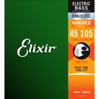 CORZI CHITARA BASS ELECTRICA Elixir Strings 14677 45-105