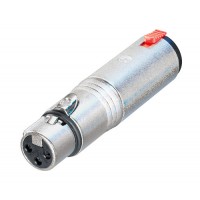 Adaptor Mama XLR, 3 pini - jack 6.3mm Neutrik NA3FJ