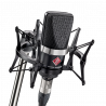 Set Microfon de Studio Neumann TLM 102 Black, cu Shock Mount
