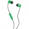 Casti Audio In-Ear Skullcandy JIB Green Black
