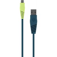 Cablu Date Skullcandy USB-A cu Micro USB Psycho Tropical