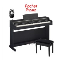 Pachet Pian Digital Yamaha Arius YDP-164 cu bancheta si casti AKG K44