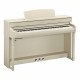 Pian Digital Yamaha Clavinova CLP-745 White Ash