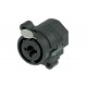 CONECTOR COMBO XLR/JACK NEUTRIK NCJ6FI-S