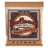 SET CORZI CHITARA ACUSTICA ERNIE BALL Earthwood 10-52 Rock & Blues Phosphor Bronze