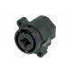 Conector Panou Combo Xlr/Jack Neutrik NCJ6FI-S-0