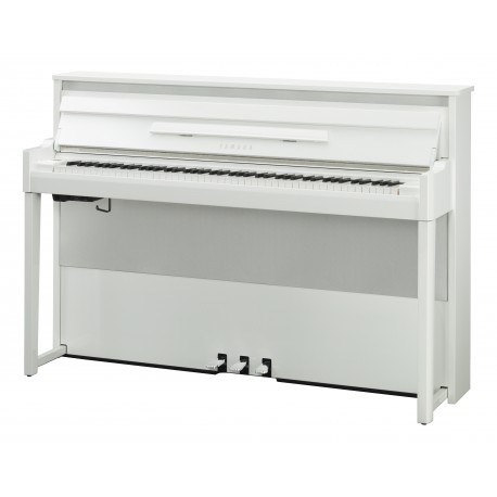 Pianina Digitala Hibrid Yamaha AvantGrand NU1X Polished Brilliant White