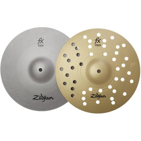 CINEL ZILDJIAN 16" FX STACK PAIR W/MOUNT