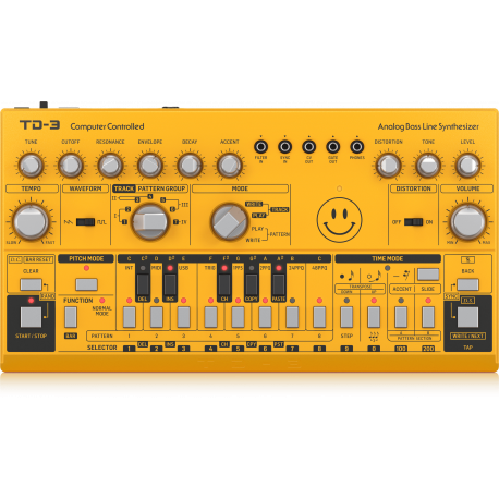 Sintetizator Behringer TD-3-AM Mellow Yellow