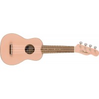 Ukulele Fender Venice Soprano Shell Pink