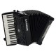 Acordeon Hohner Bravo III 72 Black A16622