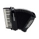 Acordeon Hohner Bravo III 72 Black A16622