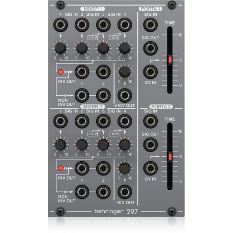 MODUL SUNET SINTETIZATOR BEHRINGER 297 DUAL PORTAMENTO/CV UTILITIES