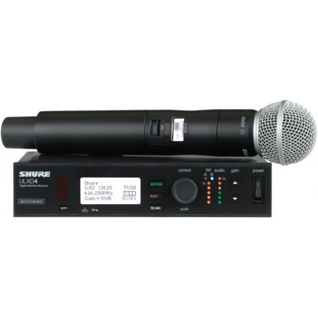 MICROFON WIRELESS SHURE ULXD24E/SM58