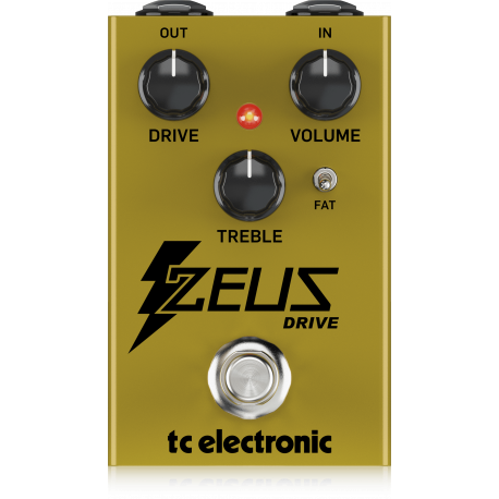 PROCESOR CHITARA TC ELECTRONIC ZEUS DRIVE OVERDRIVE