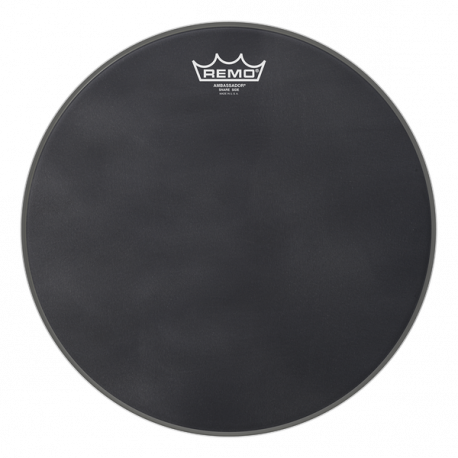 FATA TOBA REMO AMBASSADOR 14inch BLACK SUEDE SNARE