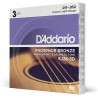 SET CORZI CHITARA ACUSTICA D'ADDARIO EJ26-3D
