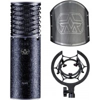 Microfon Studio Aston Microphones Spirit Black Bundle