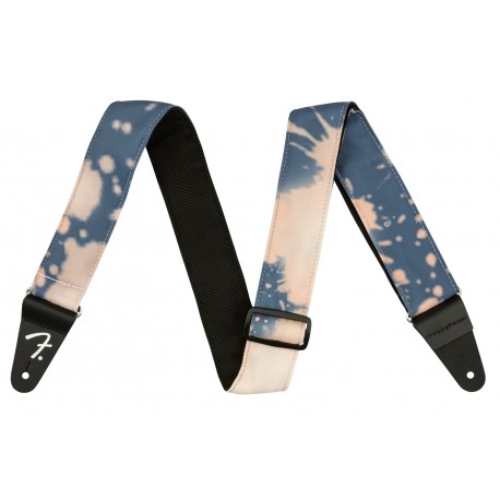 CUREA CHITARA FENDER TIE DYE ACID WASH STRAP NAVY