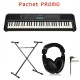 PACHET PIAN DIGITAL PORTABIL YAMAHA PSRE273 + stativ + casti