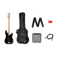 Pachet Chitara Electrica Squier Pack Affinity Series Precision Bass Pj Mn Blk R15 230 Eu