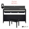 Pian Digital Yamaha Pachet Arius YDPS35 cu bancheta si casti AKG K44