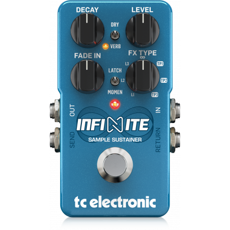 PROCESOR CHITARA TC ELECTRONIC INFINITE SAMPLE SUSTAINER