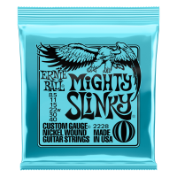 CORZI CHITARA ERNIE BALL MIGHTY SLINKY NICKEL WOUND ELECTRIC GUITAR STRINGS 8.5 - 40 GAUGE