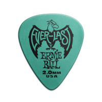 Pana Chitara Ernie Ball 2.0mm Teal Everlast Picks