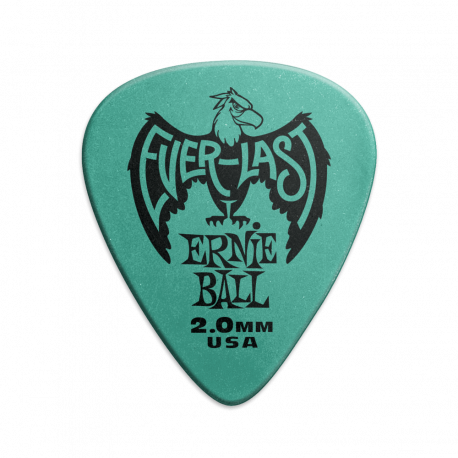 PANA CHITARA ERNIE BALL 2.0MM TEAL EVERLAST PICKS