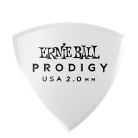 PANA CHITARA ERNIE BALL 2.0MM WHITE SHIELD PRODIGY PICK