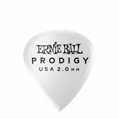 PANA CHITARA ERNIE BALL 2.0MM WHITE MINI PRODIGY PICK