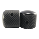 Buton Potentiometru Ernie Ball Tele-style Knobs Black Aluminum