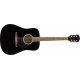 CHITARA ACUSTICA FENDER FA-125 DREADNOUGHT BK W/BAG