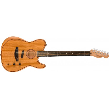 CHITARA ELECTRO-ACUSTICA FENDER AMERICAN ACOUSTASONIC TELECASTER ALL-MAHOGANY