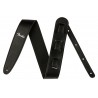CUREA CHITARA FENDER VEGAN LEATHER STRAP BLACK