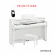 Pian Digital Yamaha Pachet CLP735WH CLAVINOVA YAMAHA pian digital + bancheta + casti (B/DW/R/WA/WH)